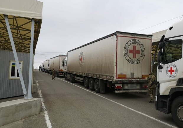 Харьков получает гуманитарную помощь. Фото: publika.ua