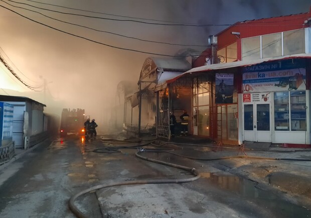 Масштабный пожар на "Барабашово" потушили. 