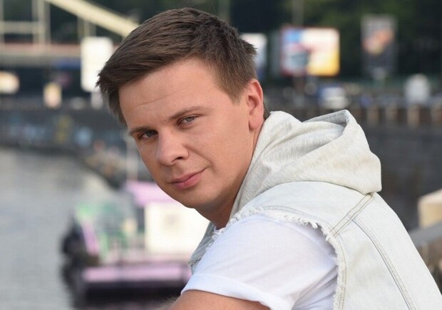 Відомий телеведучий Дмитро Комаров приїхав до Харкова. 