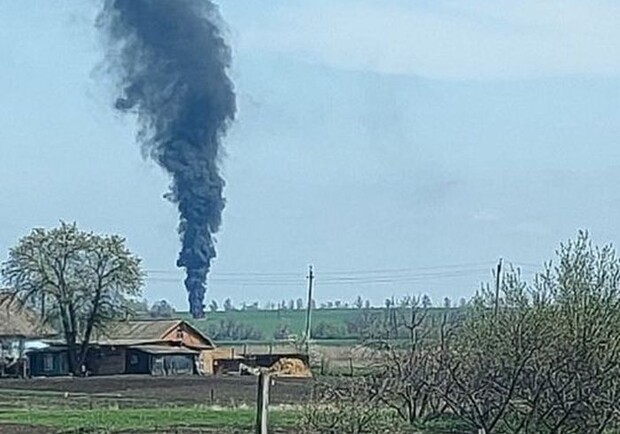 Под Харьковом сбит российский истребитель-бомбардировщик Су-34. 