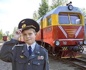 В Харькове открылась детская железная дорога. Фото:http://dn.vgorode.ua
