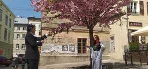 Інстаграмна локація: на площі Музейній у Львові заквітла сакура 