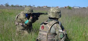 Бойцы ТрО Одесской области проходят подготовку перед боевыми заданиями