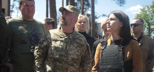 Ирпень и Бучу посетили главы МИД Нидерландов и Германии