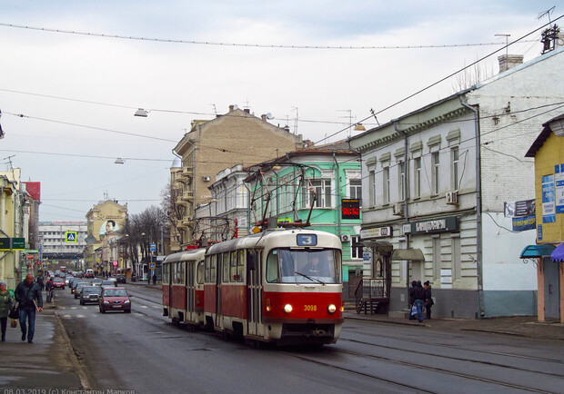 В Харькове начали курсировать трамваи. 