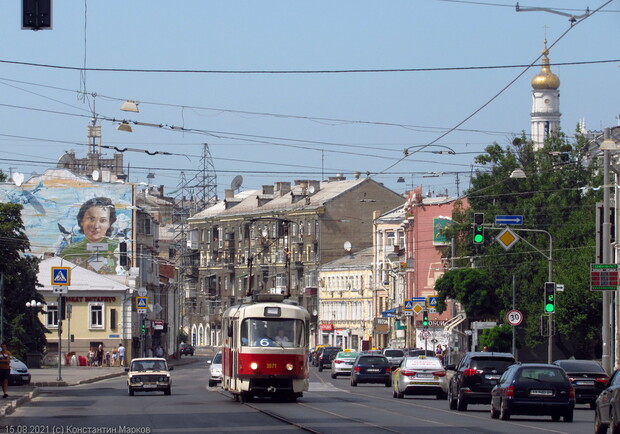 В Харькове несколько трамваев изменили маршрут. 