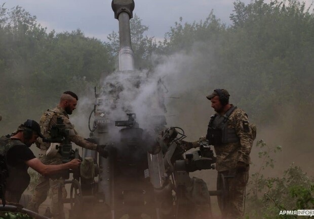 Украинские военные ведут бои за освобождение Цуповки. 