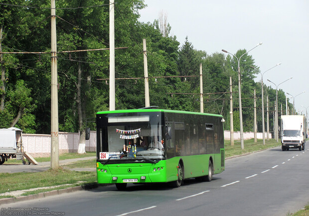 Из Харькова в Дергачи снова будут ходить автобусы. 