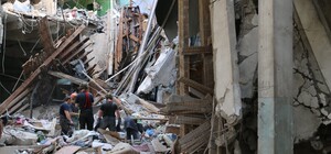 Спасатели завершили разбор завалов общежития в Слободском районе Харькова