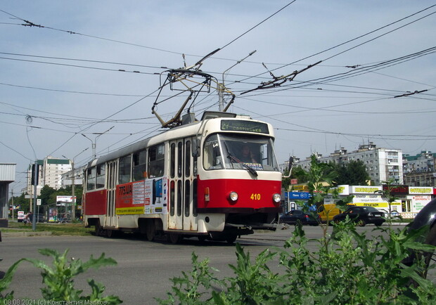 Трамвай №27 в Харькове временно сменит маршрут. 