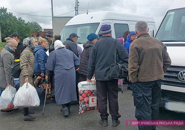 В Дергачевском районе началась эвакуация. 