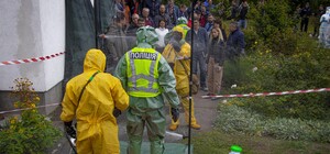 В Запорожье прошли тренировки на случай аварии на Запорожской АЭС