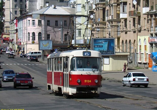 В Харькове начал курсировать трамвай №6. 