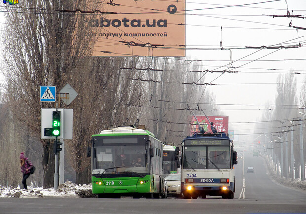 В маршруты троллейбусов в Харькове внесены изменения. 