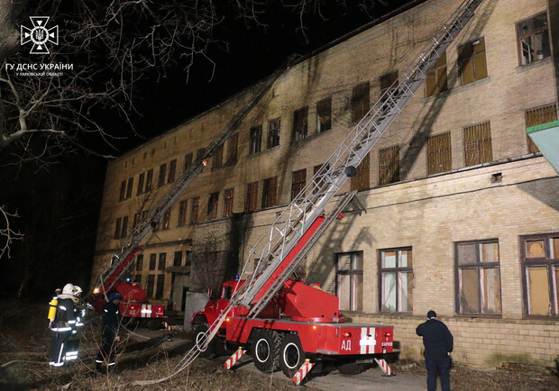 На вулиці Шевченка вночі горіла старовинна будівля. 