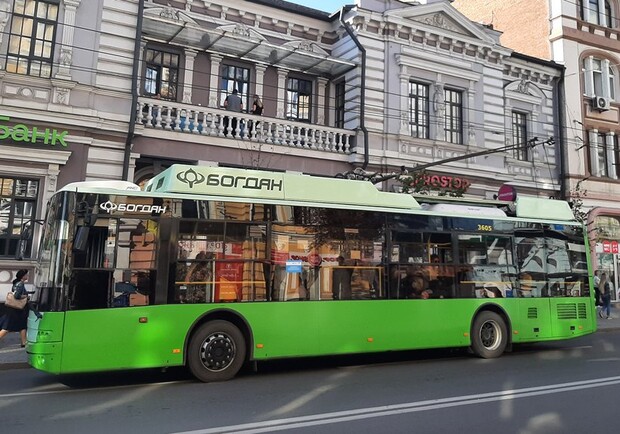 В Харькове троллейбус №55 продлил путь следования - фото: Суспільне