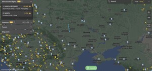 Над Украиной пролетел Санта Клаус