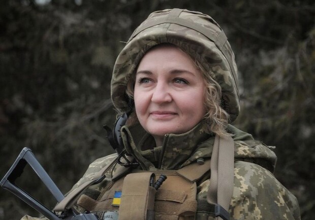 Актриса харьковского театра защищает Украину в составе ВСУ - фото: Силы территориальной обороны ВСУ