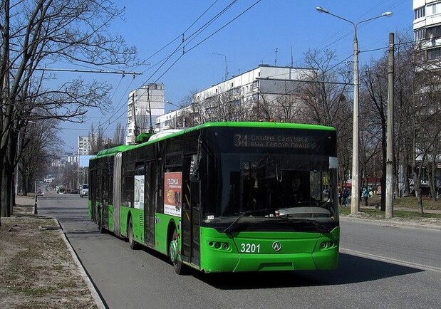 Работа транспорта на Новогодние праздники в Харькове