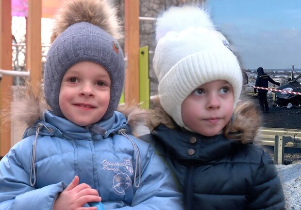 Выжившие дети-двойняшки вернулись из Швейцарии в Харьков. 
