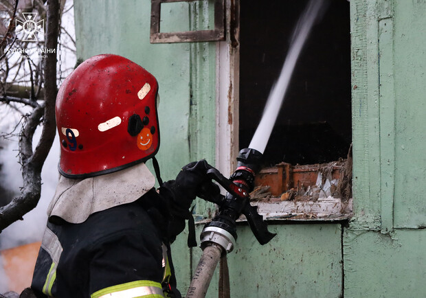 Пожежа у Харкові: постраждав 78-річний чоловік - фото: ГУ ДСНС України у Харківській області