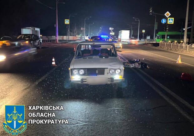 В Харькове в результате ДТП погибла женщина.