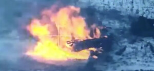 Бійці бригади ТрО Дніпра знищили ворожий танк (відео) 