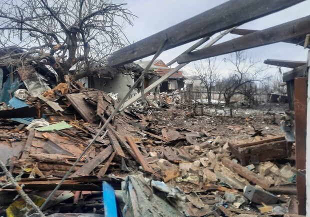 Полиция опубликовала фото разрушений после последних обстрелов Харьковщины. 