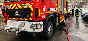 В Киеве горел неработающий подземный паркинг: есть погибший