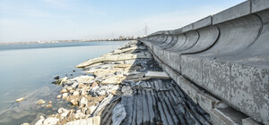 Запобігти потопу: на ремонт дамби Хаджибейського лиману виділили понад сім мільйонів