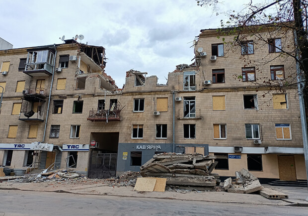 В Харькове снесут первые три дома, разрушенные обстрелами. 