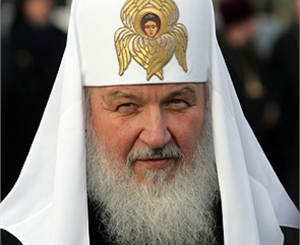 Патриарх Кирилл отслужил литургию на площади Свободы. 