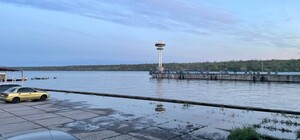 Как сейчас выглядит Центральный пляж в Запорожье после подтоплений