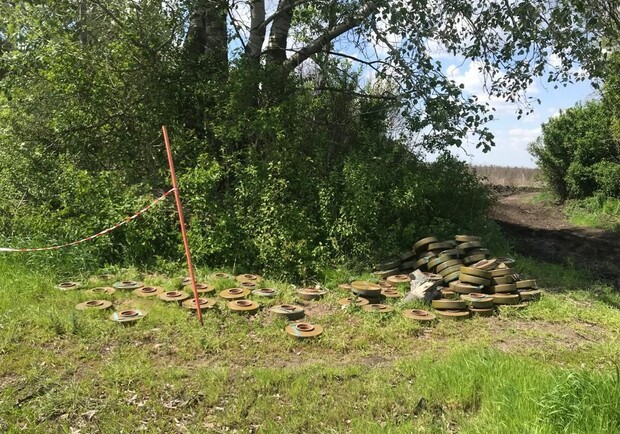 В Чугуевском районе обезвредили рекордное количество мин. 
