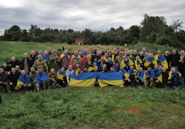 В числе 95 украинцев бойцы из Харьковской области. 