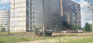 Поліція опублікувала фото наслідків обстрілу Первомайського