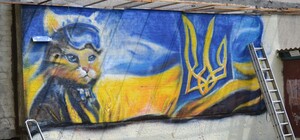 На Салтівці з'явився новий мурал