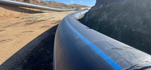 Уже готово почти 70% трубопровода магистрального водопровода в Днепропетровской области