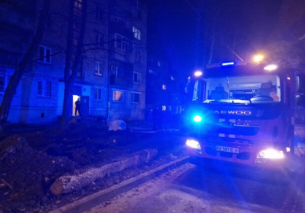 В Харькове на пожаре погиб мужчина. 