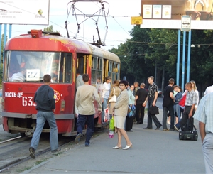 Еще два дня трамваи будут ездить по измененным маршрутам. Фото из архива "КП".