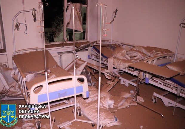 При обстреле Харькова пострадали пациентки гинекологической клиники. 