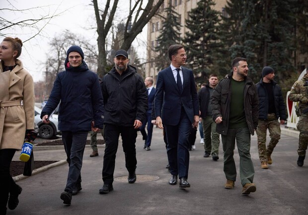В Харькове состоялась историческая встреча Зеленского и премьер-министра Нидерландов Марка Рютте. 