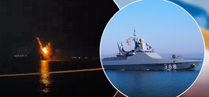 Уничтожение российского корабля 