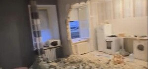 Владельцы квартиры в старинном доме XIX века в Киеве снесли внутри стены - фото