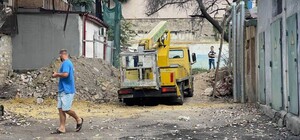 В центре Одессы незаконно строили офисы