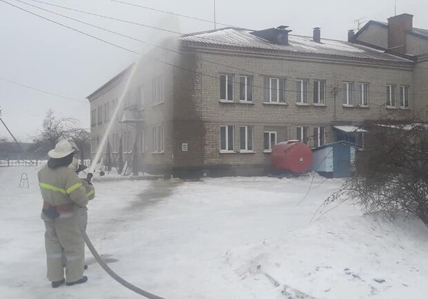 Під Харковом горів психоневрологічний інтернат. 