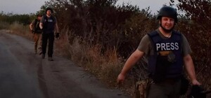 Под Харьковом съемочная группа ТСН попала под обстрел 