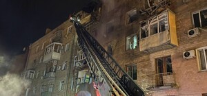 Вісім постраждалих: РФ ударила БпЛА по житловому будинку у Харкові (фото, відео)
