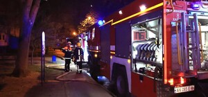 На ХТЗ горела 12-этажка, пострадали дети