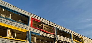 В Одесі за понад шість мільйонів гривень відремонтують після дронової атаки гімназію